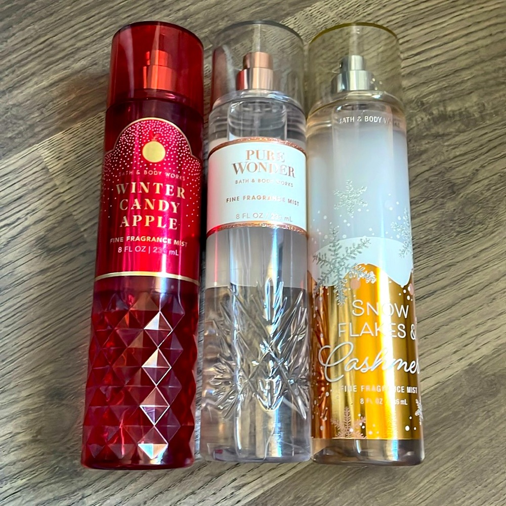 3 winter themed fragrances!